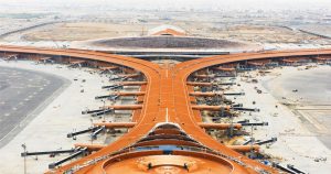 King Abdulaziz International Airport: Can accommodate the most number of aircraft in the world