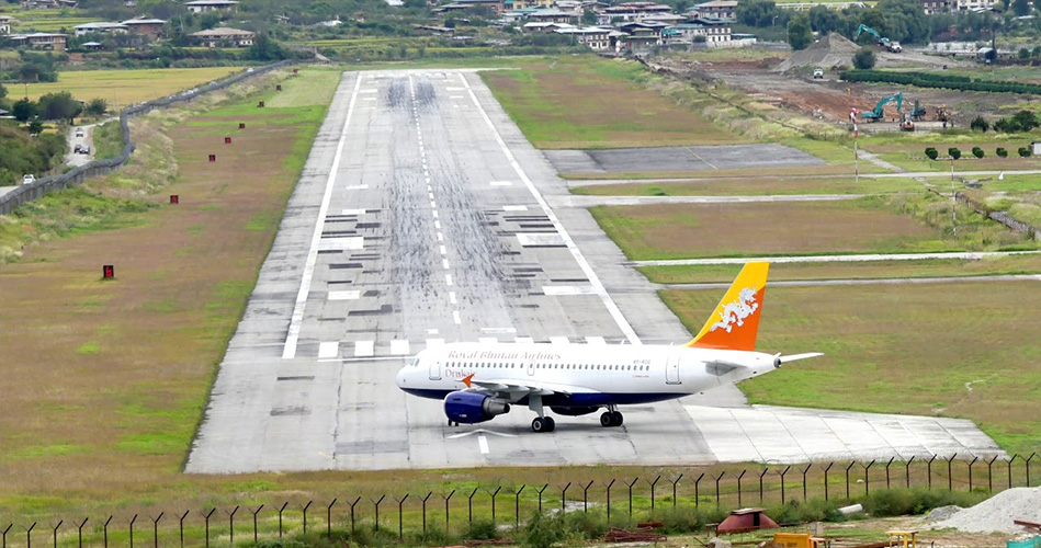 Paro Airport, Bhutan